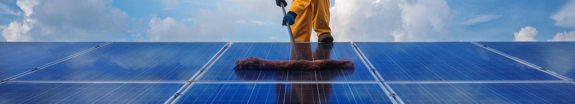 Čiščenja solarnih panelov