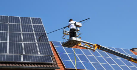 Čiščenja solarnih panelov